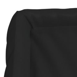 vidaXL Hundesofa med puter svart 115x100x20 cm oxford-stoff
