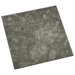 Selvklebende gulvplanker 20 stk PVC 1,86 m² grå