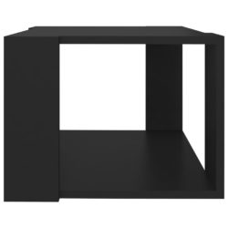 Salongbord svart 40x40x30 cm konstruert tre