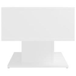 Salongbord hvit 103,5x50x44,5 cm sponplate