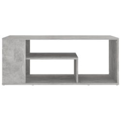 vidaXL Salongbord betonggrå 100x50x40 cm sponplate