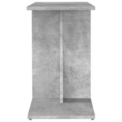 Sidebord betonggrå 50x30x50 cm sponplate