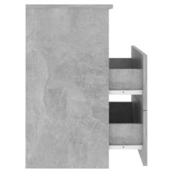 vidaXL Nattbord betonggrå 50x32x60 cm