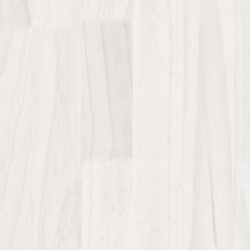 Nattbord hvit 40×30,5×40 cm heltre furu