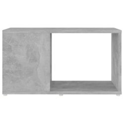 TV-benk betonggrå 60x24x32 cm sponplate