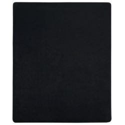 Jerseylaken svart 100×200 cm bomull