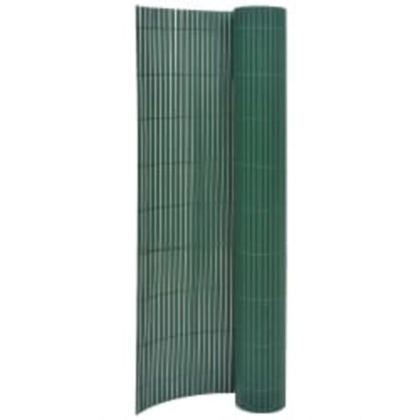 vidaXL Dobbelsidet hagegjerde 90×400 cm grønn