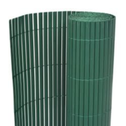 Dobbelsidet hagegjerde 110×300 cm grønn