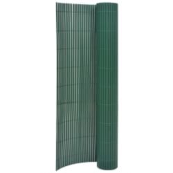 vidaXL Dobbelsidet hagegjerde 110×400 cm grønn