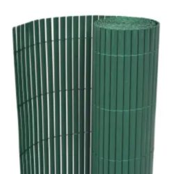 vidaXL Dobbelsidet hagegjerde 110×500 cm grønn
