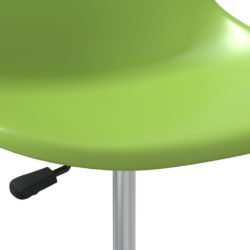 Svingbare spisestoler 4 stk grønn PP