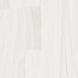 Bokhylle/romdeler hvit 40x35x135 cm heltre furu