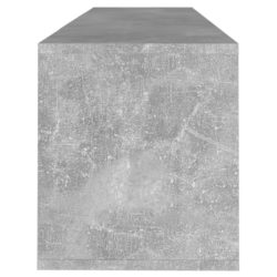 TV-benk betonggrå 120x30x40,5 cm sponplate