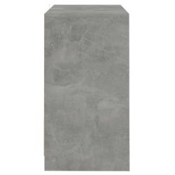 Skjenk betonggrå 70x41x75 cm sponplate