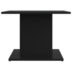Salongbord svart 55,5×55,5×40 cm sponplate