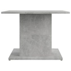 Salongbord betonggrå 55,5×55,5×40 cm sponplate