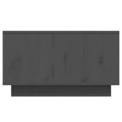 Salongbord grå 55x56x32 cm heltre furu