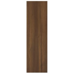 Bokhylle/romdeler brun eik 100x30x103 cm