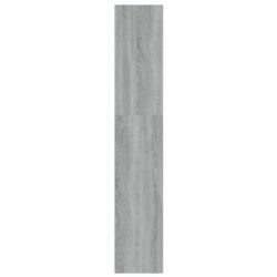 Bokhylle/romdeler grå sonoma eik 100x30x166 cm