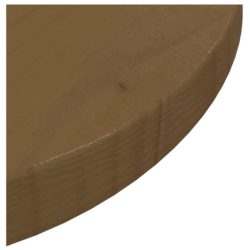 Bordplate brun Ø30×2,5 cm heltre furu