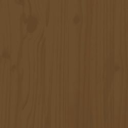 Seniorseng honningbrun 135×190 cm heltre furu
