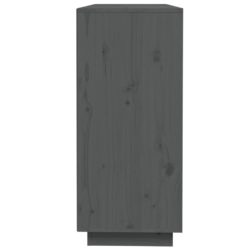 Skjenk grå 110,5x35x80 cm heltre furu