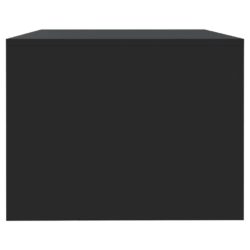 Salongbord svart 102x55x42 cm konstruert tre