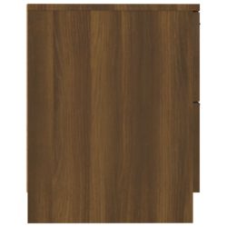 Nattbord brun eik konstruert tre