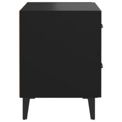 Nattbord svart 40x35x47,5 cm