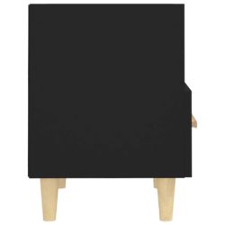 Nattbord svart 40x35x47 cm