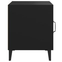 Nattbord svart konstruert tre