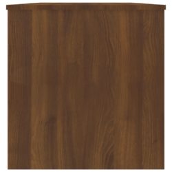 Salongbord brun eik 102x50x52,5 cm konstruert tre