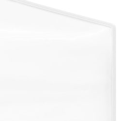 Sammenleggbart festtelt hvit 3×6 m