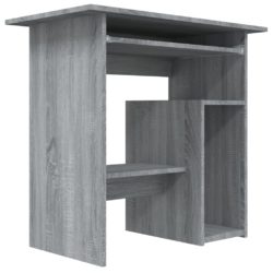 Skrivebord grå sonoma 80x45x74 cm konstruert tre