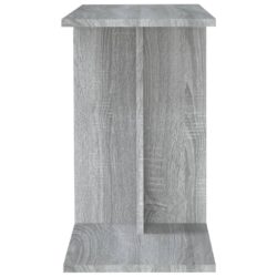 Sidebord grå sonoma 50x30x50 cm konstruert tre