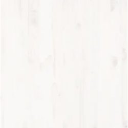 Sengeramme hvit heltre furu 140×190 cm