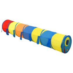 Leketunnel for barn med 250 baller flerfarget 245 cm polyester