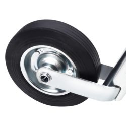 Støttehjul til tilhenger 48 mm galvanisert stål