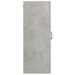 Hengende veggskap betonggrå 69,5x34x90 cm