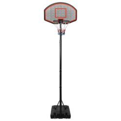 vidaXL Basketballstativ svart 282-352 cm polyeten