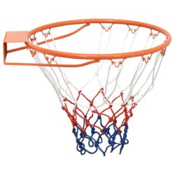 vidaXL Basketballkurv oransje 39 cm stål