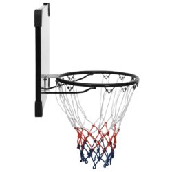 vidaXL Basketballplate gjennomsiktig 71x45x2,5 cm polyeten