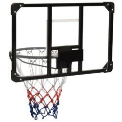vidaXL Basketballplate gjennomsiktig 71x45x2,5 cm polyeten