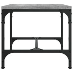 Sidebord grå sonoma 40x40x35 cm konstruert tre