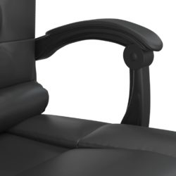 Massasjestol svart kunstskinn