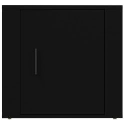 Nattbord svart 50x39x47 cm