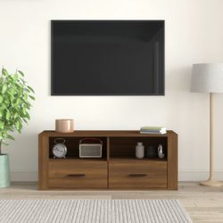 TV-benk sonoma eik 100x35x40 cm konstruert tre