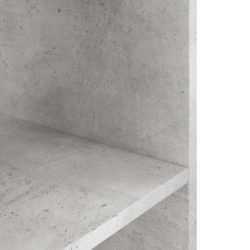 vidaXL Akvariumstativ betonggrå 60x30x60 cm konstruert tre