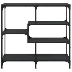 Konsollbord svart 103x32x95 cm konstruert tre