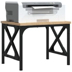 vidaXL Skriverbord sonoma eik 40x30x31 cm konstruert tre
